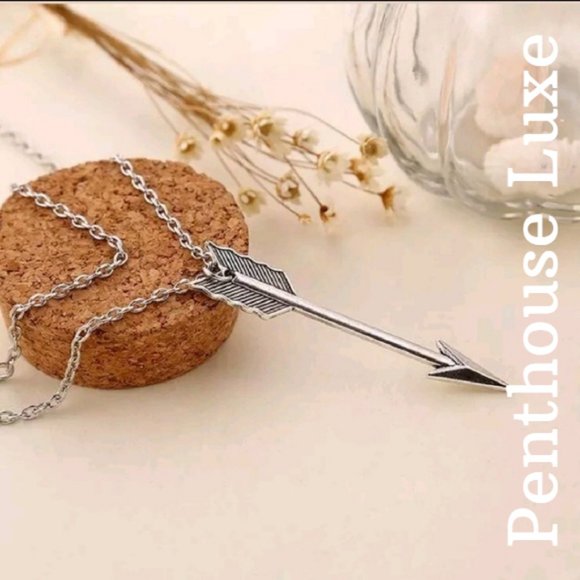 Arrow Pendant Necklace - Picture 2 of 6